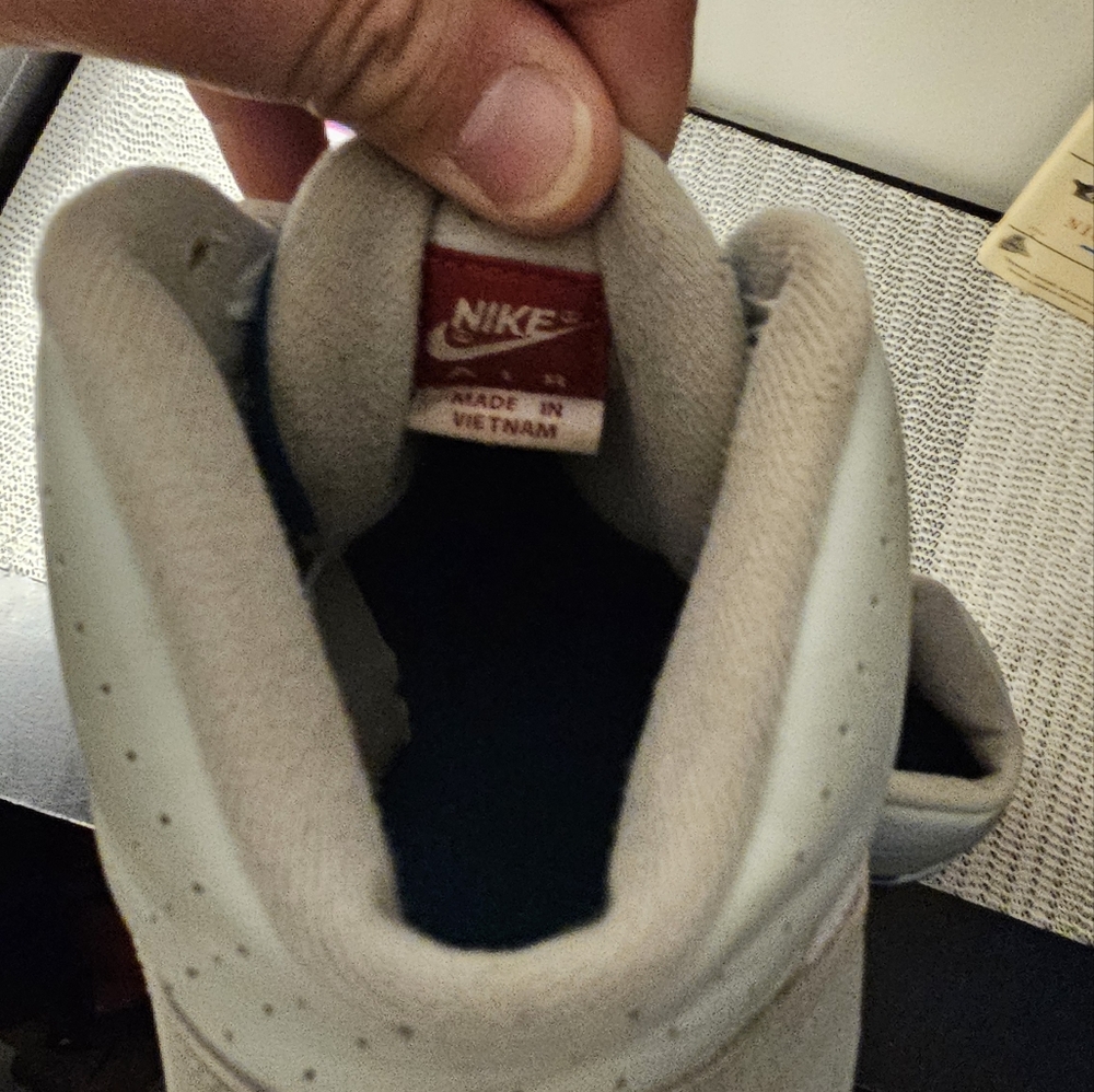 Nike Air Trainer SC High Sneakers - Gray and Blue - Picture 6 of 6